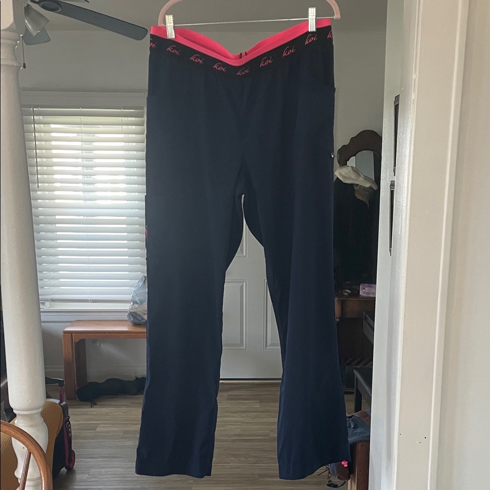 Kio Navy and Pink scrubs